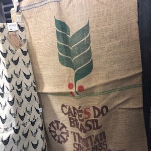Burlap Coffee Sack - Burlap Coffee Bag - Burlap Bag