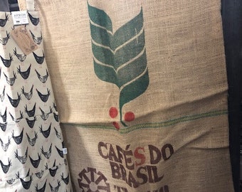 Burlap Coffee Sack - Burlap Coffee Bag - Burlap Bag