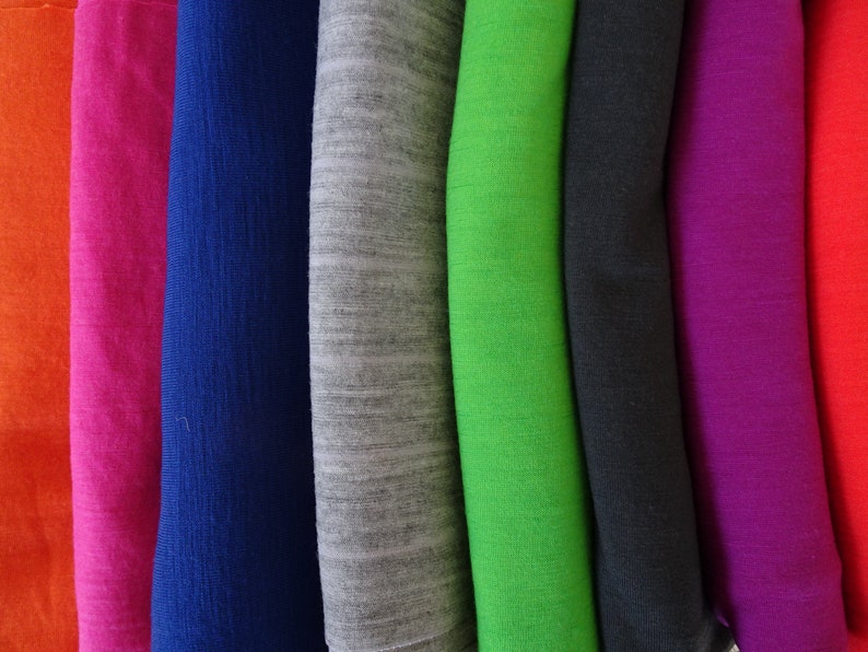 Merino Wool Fabric Sample Sheet Jersey Knit rib Knit merino Etsy