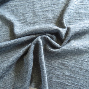 1,5 m 100% merino-single jersey gebreid 165 g Veel kleuren: grijs, marineblauw, crème. Geweldig voor babykleding, sportkleding en laagjes. Wereldwijde verzending