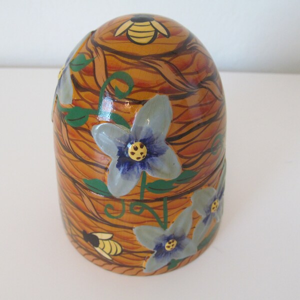 Bee Hive Box Etsy