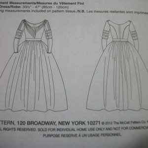 Butterick B5832 Misses A5 6-8-10-12-14 and Size E5 14-16-18-20-22 Historical Dress. Southern Belle, Civil War, Jane Eyre. FF, Uncut image 2