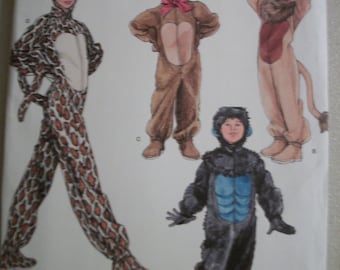 Simplicity 2855 Childs, Boys and Girls Animal Costumes.  New pattern!