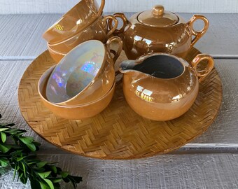 orange tree toys tea set