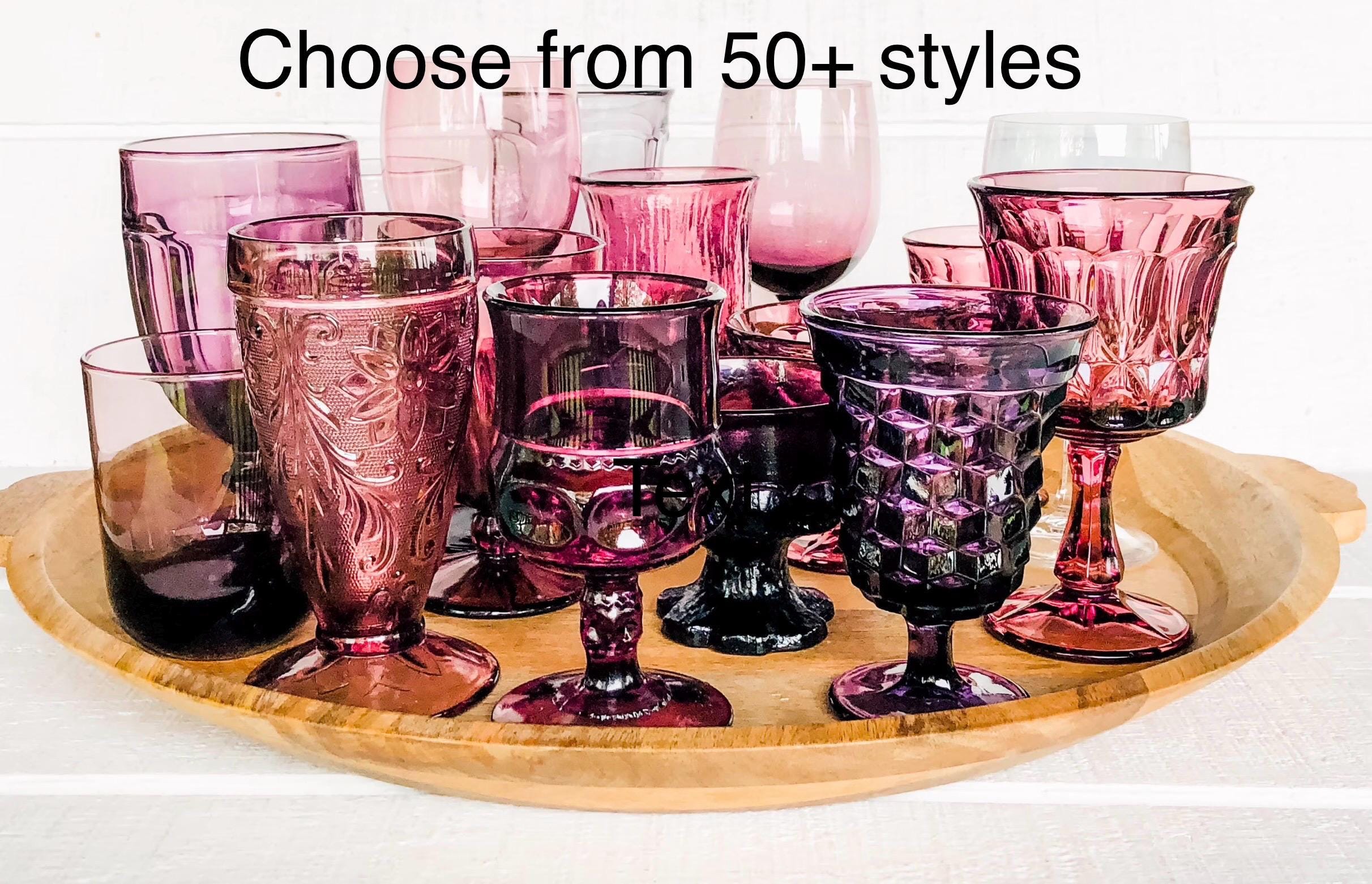 Vintage Purple Glass - Etsy