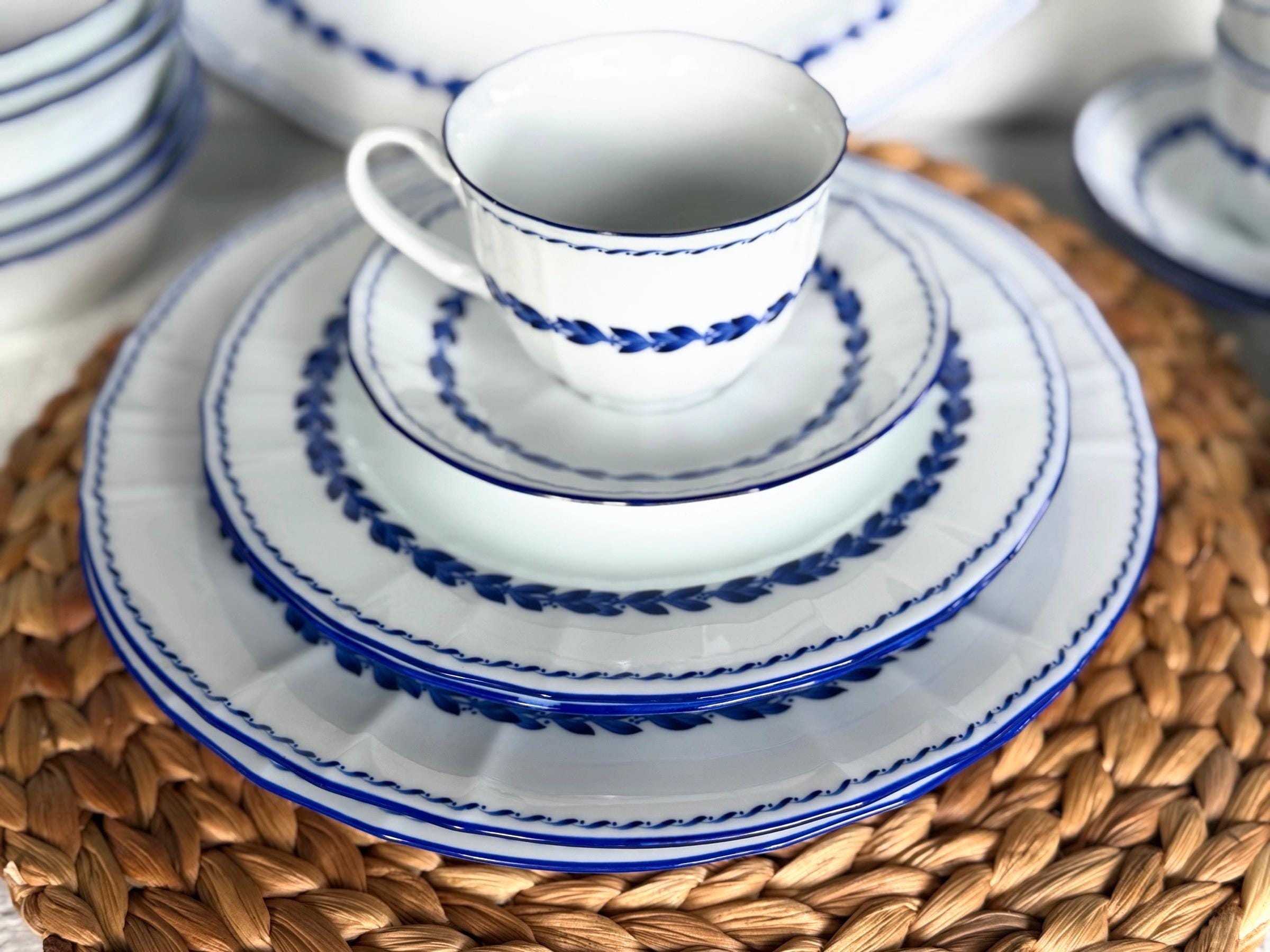 Noritake Simplicity in Blue - Etsy