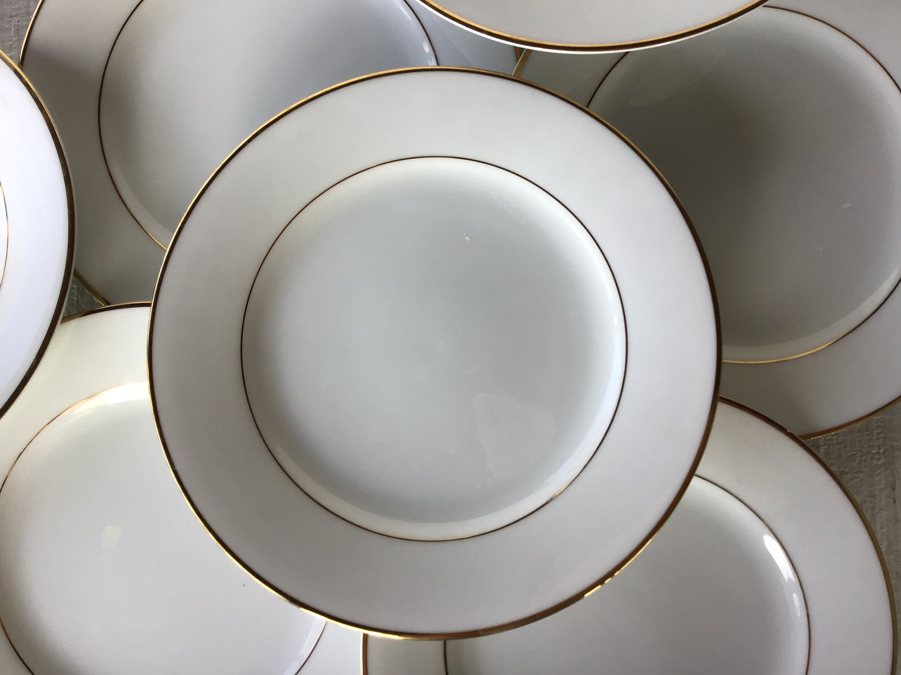 1950s Noritake Dawn 5930 china dinner plate dessert plate gold Etsy