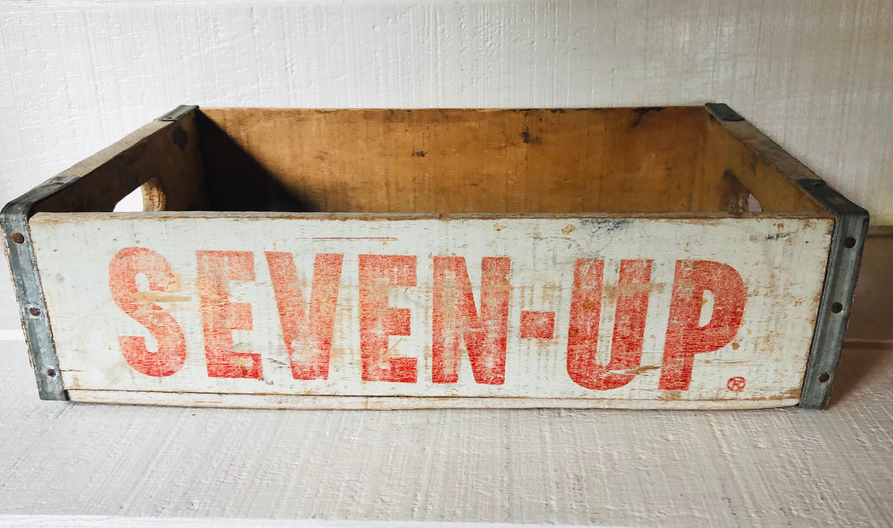 vintage USA70's 7up wood crate 木箱 vintage USA70's 7up wood crate 木箱 - メルカリ