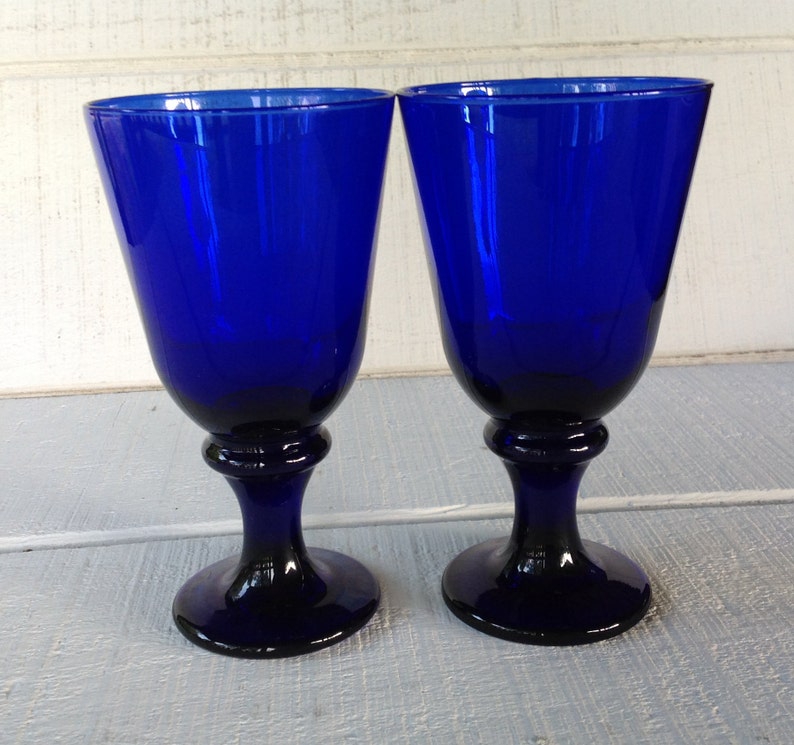 libbey cobalt blue