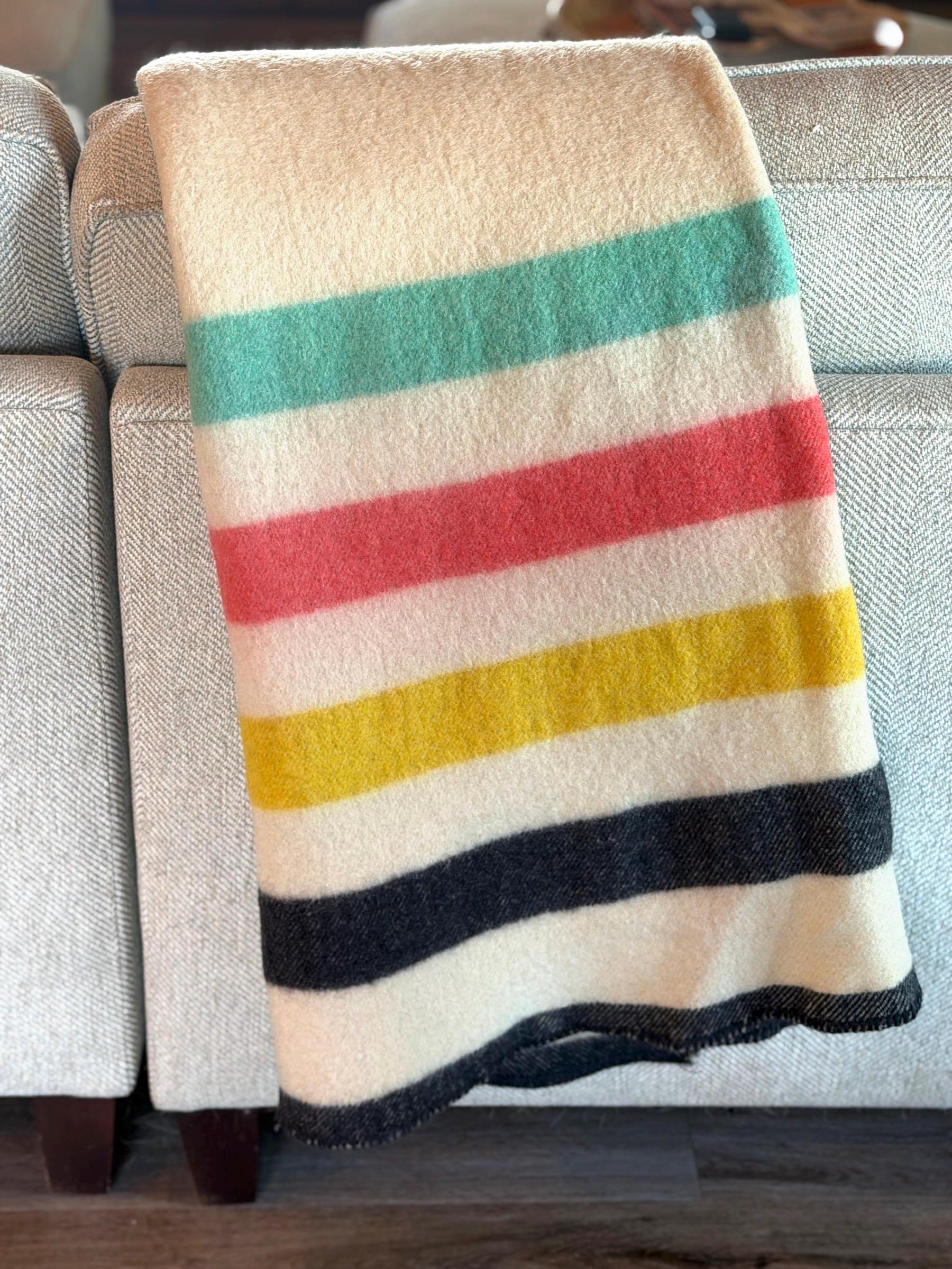 Golden Dawn Wool Blanket - Etsy