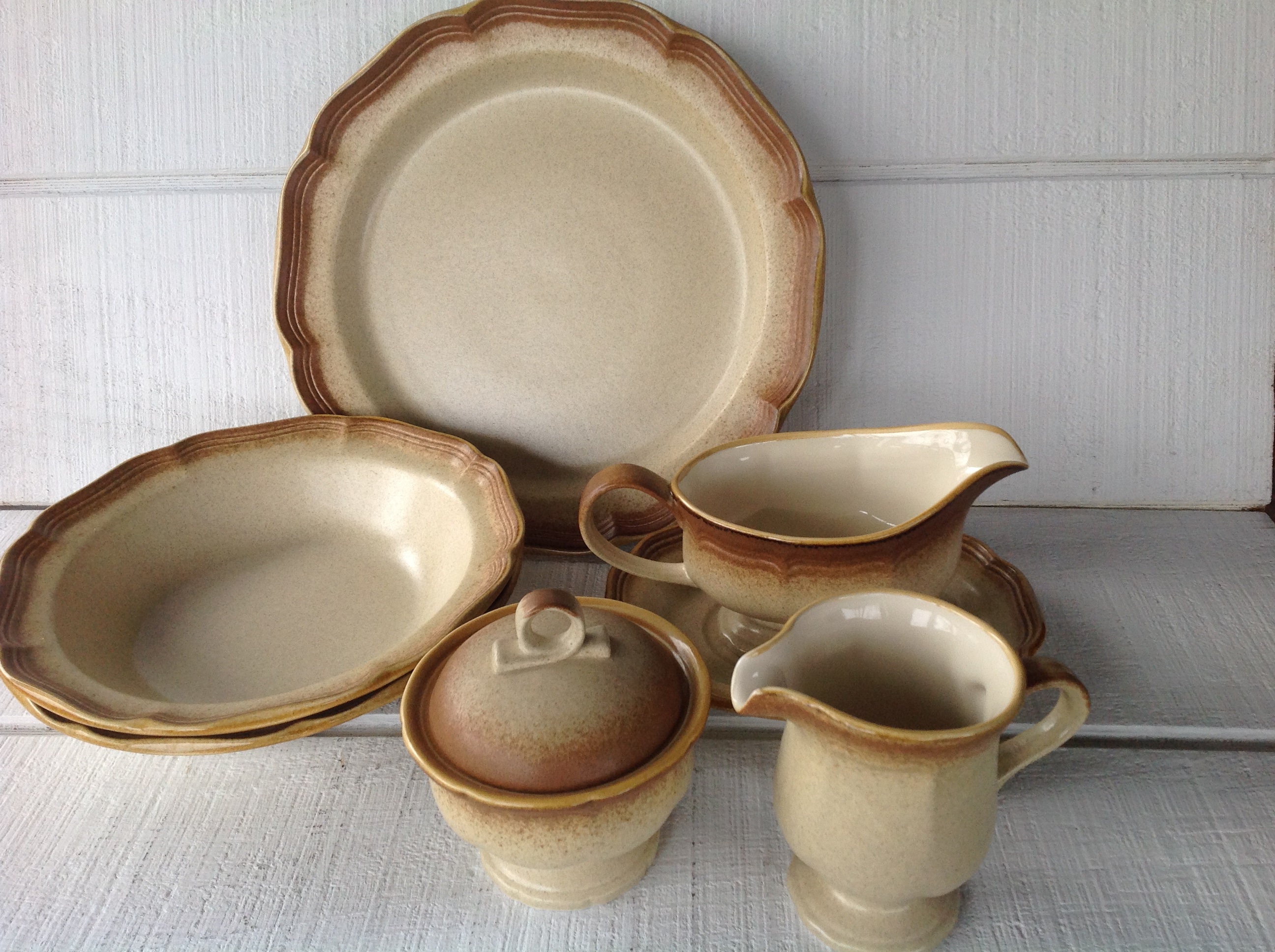 RETRO Mikasa Stoneware Vintage Mikasa Dinnerware Mikasa | Etsy