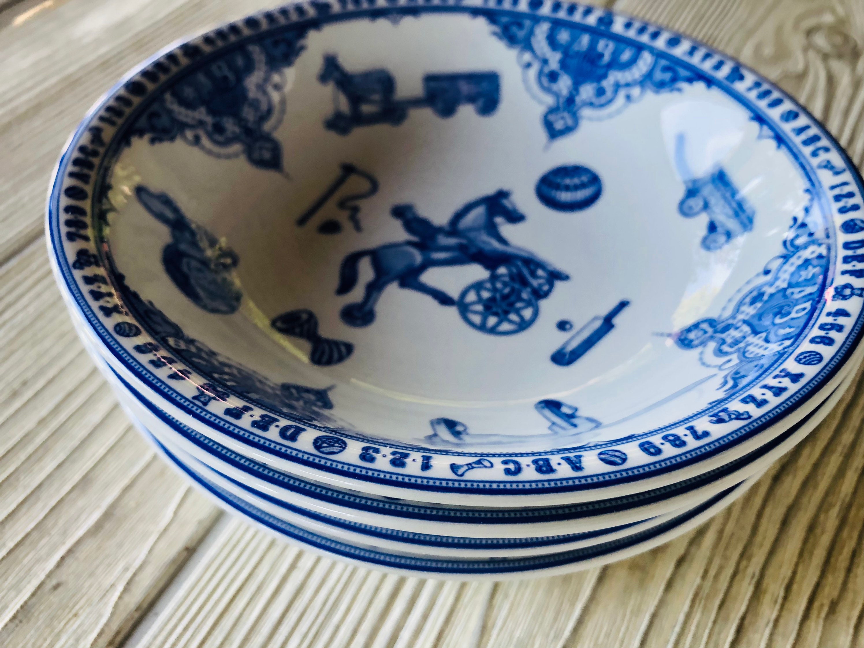 Edwardian Child Collection Blue by SPODE - Etsy