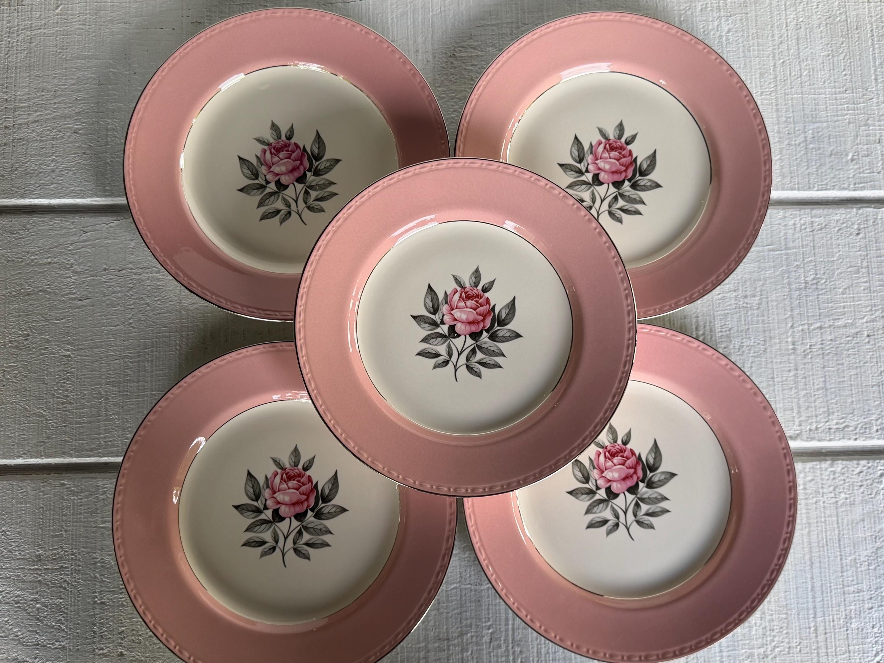 Norway Rose Dinner Plates Cunningham Pickett Set of 4 or Single 10