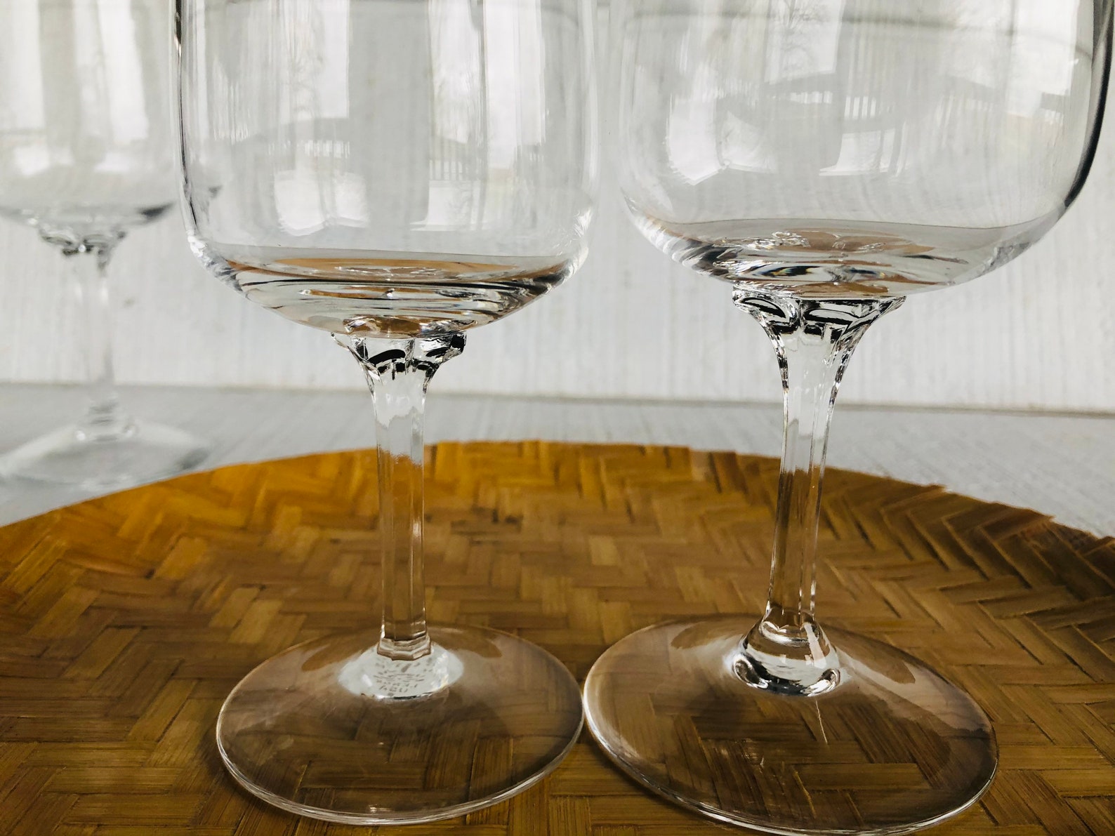 Vintage Lenox Desire Platinum Trim water glass elegant Etsy