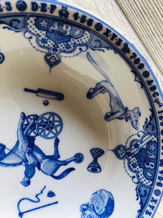 Edwardian Child Collection Blue by SPODE - Etsy