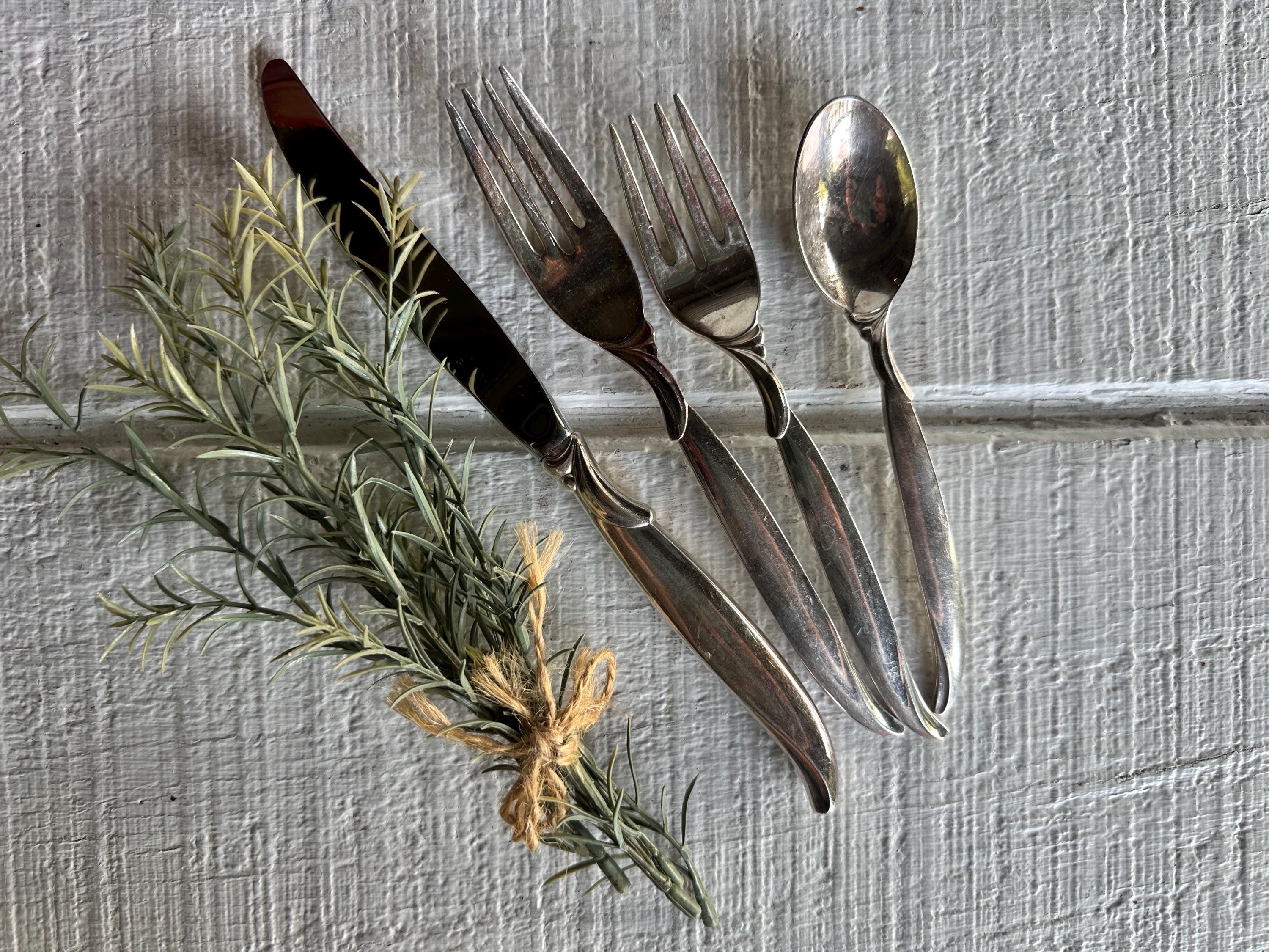 55 Pc Set ~ 1956 FLAIR Silverplate Flatware International