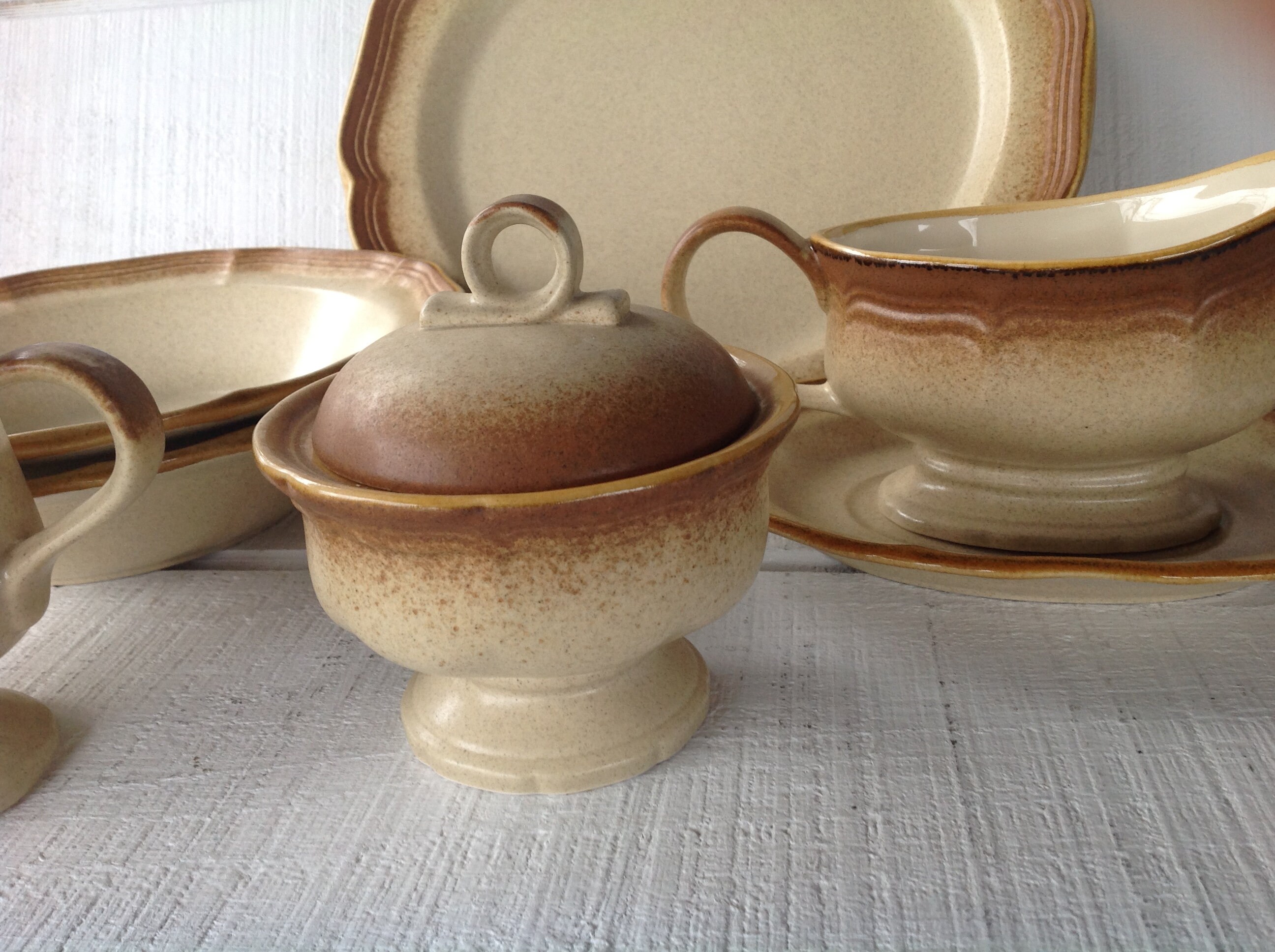 RETRO Mikasa Stoneware Vintage Mikasa Dinnerware Mikasa Etsy
