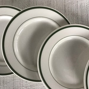 1950s Walker China Restaurant Plate: Mid-Century Diner Salad Plate