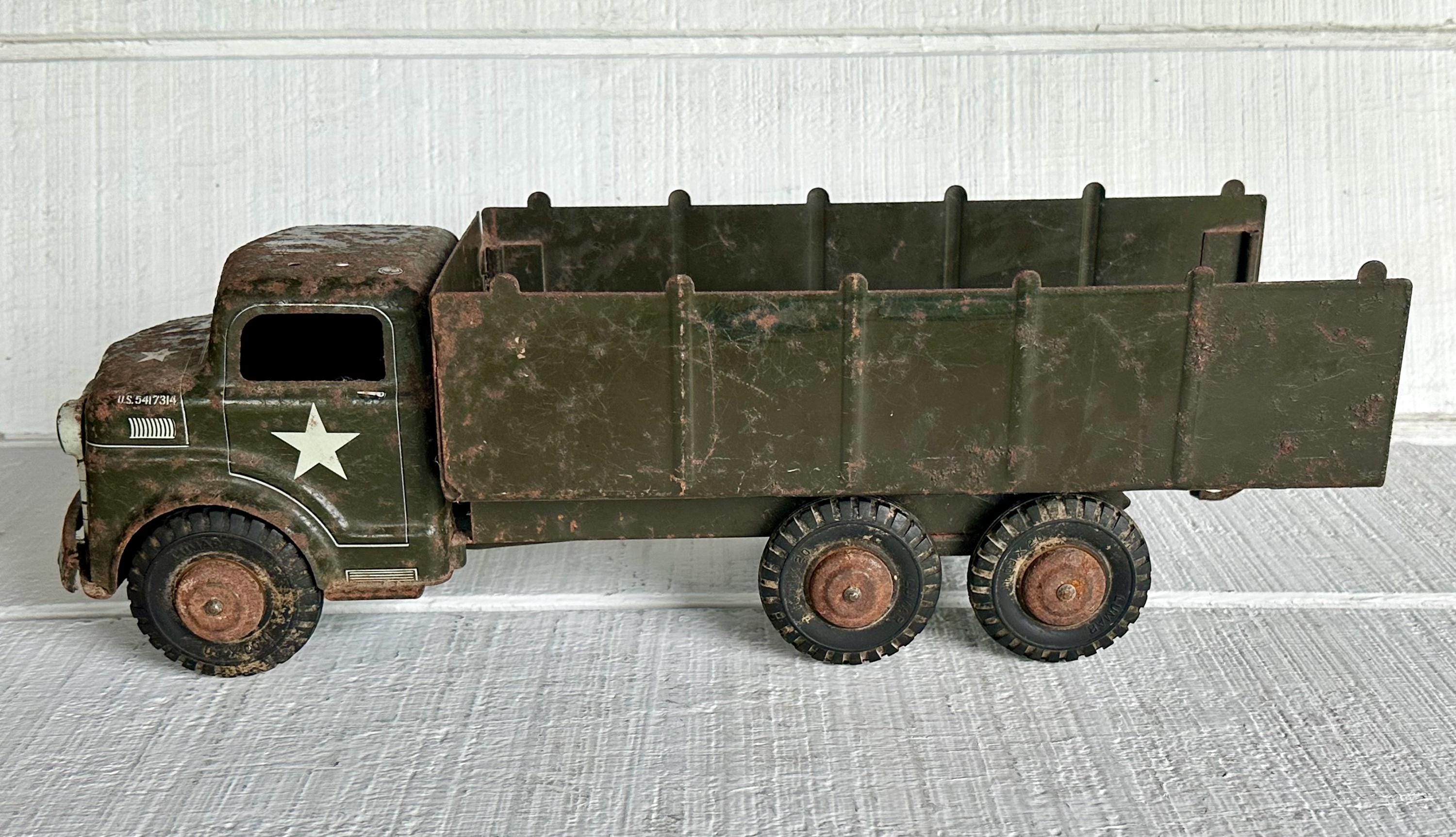 【希少】50s ヴィンテージ MARX\"社 U.S.ARMY トイ トラック 希少】50s ヴィンテージ MARX