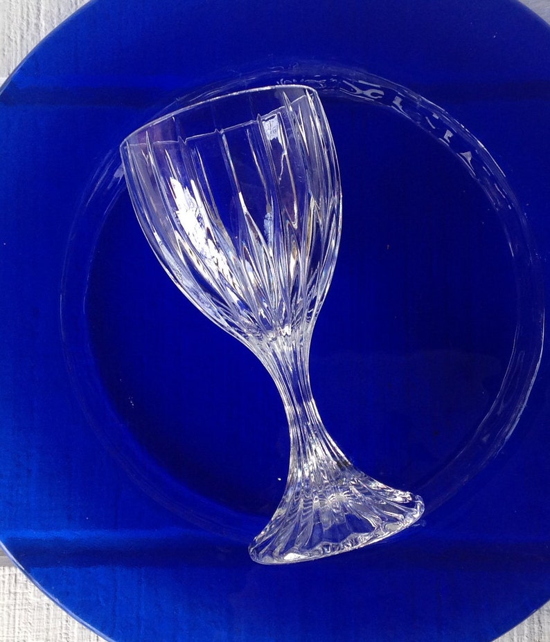 Mikasa Park Lane Leaded Crystal WATER glass wedding toasting Etsy