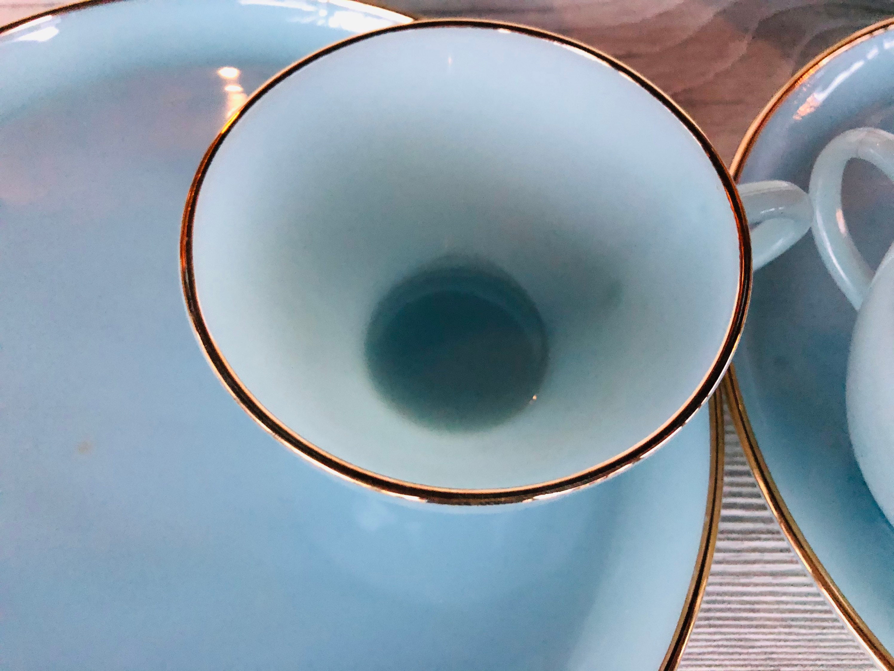 レア Fire King Turquoise Blue Ice Bucket レア Fire King Turquoise