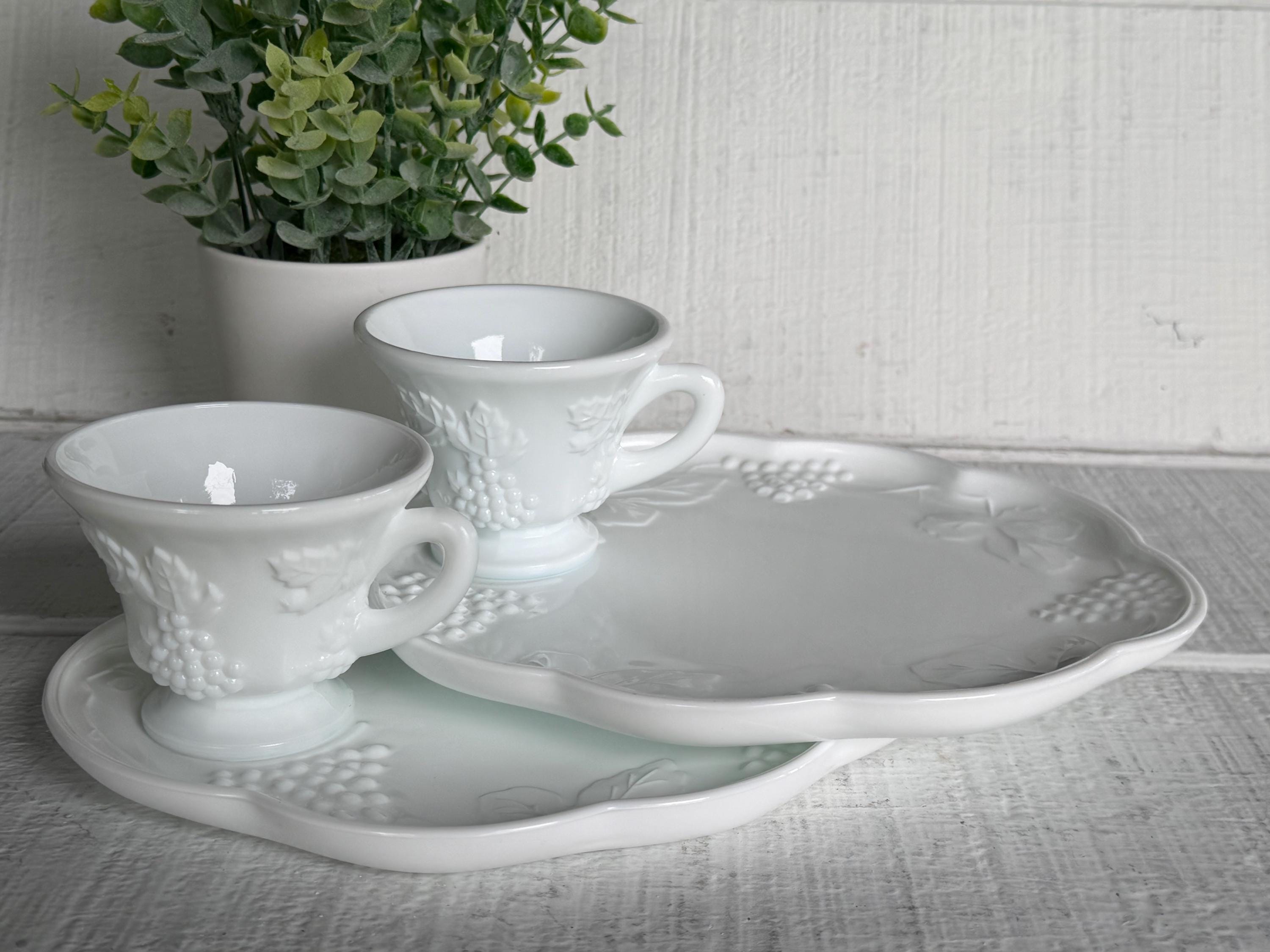 Luncheon Sets Vintage Glass - Etsy