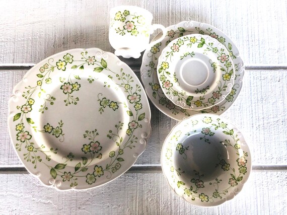 Nikko Blossom Time Dinnerware 1970s Japan | Replacement Dinner