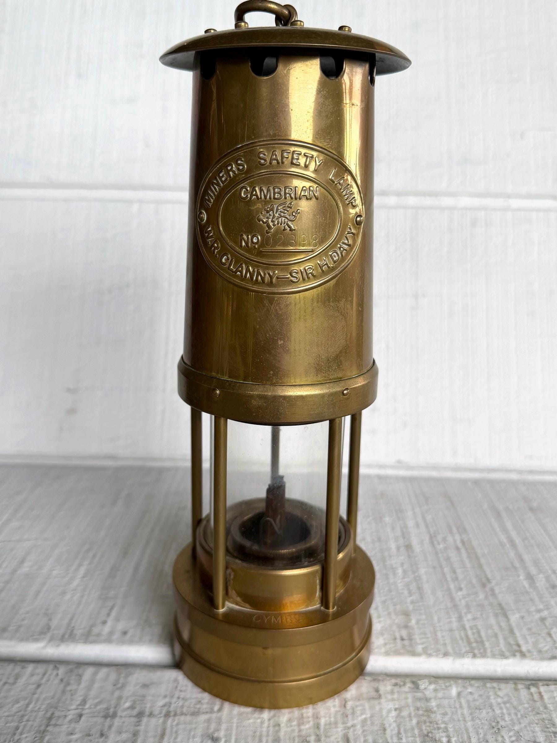 Welsh Miners Lamp Cambrian - Etsy