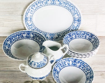 Vintage Lorenz Hutschenreuther Snack Plate and Cup Set, Apart