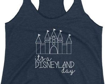 Tanque gráfico damas del día de Disneyland Disney - Disney camiseta