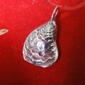 925 sterling silver oxidized sea shell charm, silver sea shell, sea shell charm, sea shell, silver sea shell, sea life, silver shell, shell