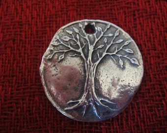 925 sterling silver  oxidized tree of life charm, pendant, sterling silver tree of life, silver tree, tree, tree of life, nature charms,