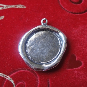 925 Sterling Silver Oxidized large  Blank Discs - 925 stamping tags, blank disc, blank disc, blank charm, Large silver blank pendant disc