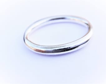 925 sterling silver oval ring charm, O ring , silver gold oval ring charm connector, sterling silver oval, oval ring, oval ring charm