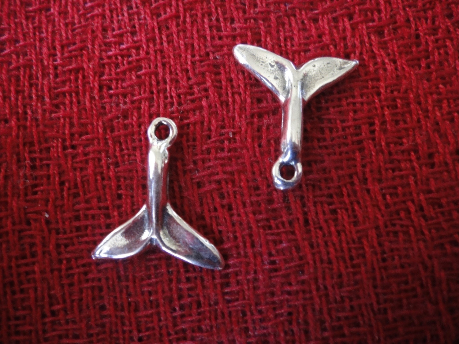 Ciondolo Argento 925 Coda Di Delfino - Motivo Marino, Senza Catena, 2cm, Donna - Foto 4