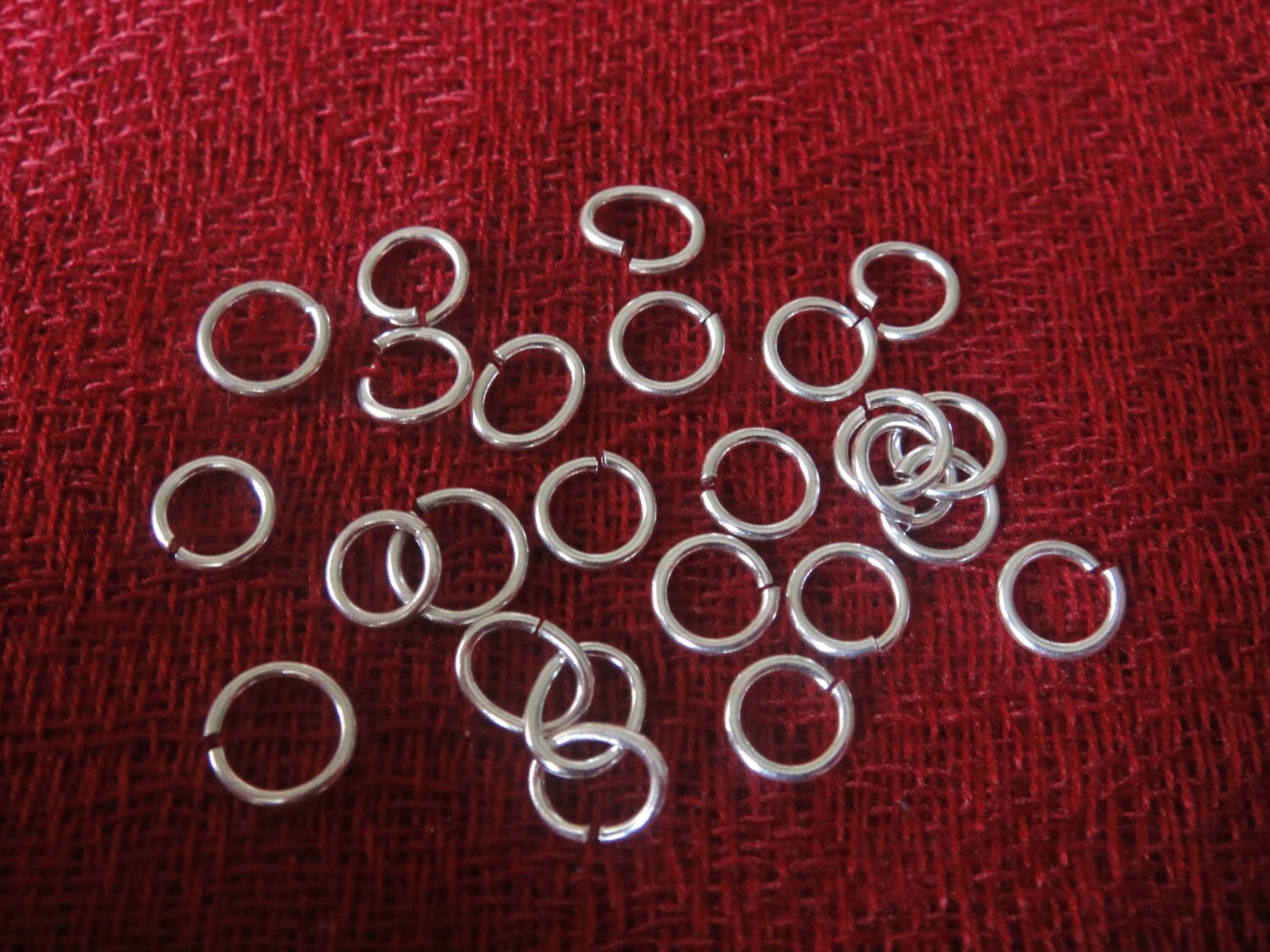 37-295-660 Sterling Silver Jump Ring, Round - 6mm, 18-gauge - Rings & Things