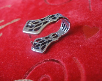 925 sterling silver large bail, silver bail, large bail, bail, sterling bail, silver large bail, sterling silver filigree bail, pinch bail