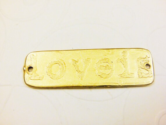 METAL LOVE CHARM MATTE GOLD METAL LOVE CHARM MATTE GOLD