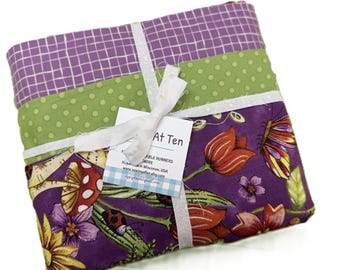 Paquete de telas con estampado floral "Summer Garden" - 3 yardas