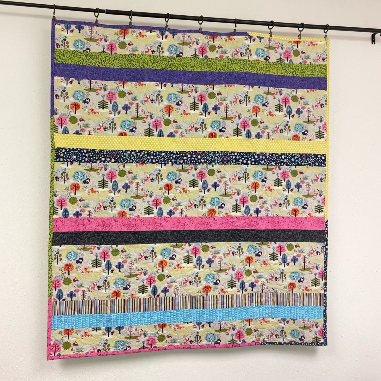 Precut Baby Quilt KIT Easy Beginner Quilt Kit Precut Etsy