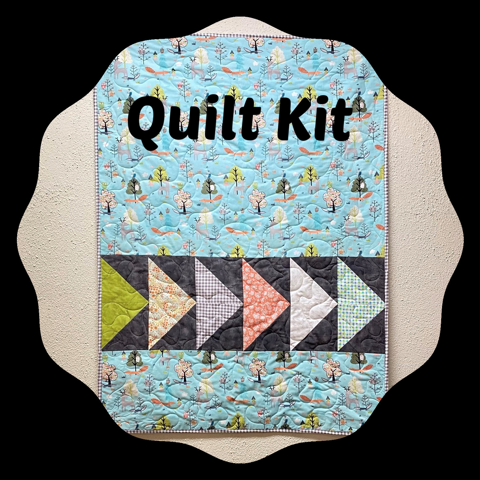 Quilt Kit for Beginner with Precut Fabric and Pattern Etsy