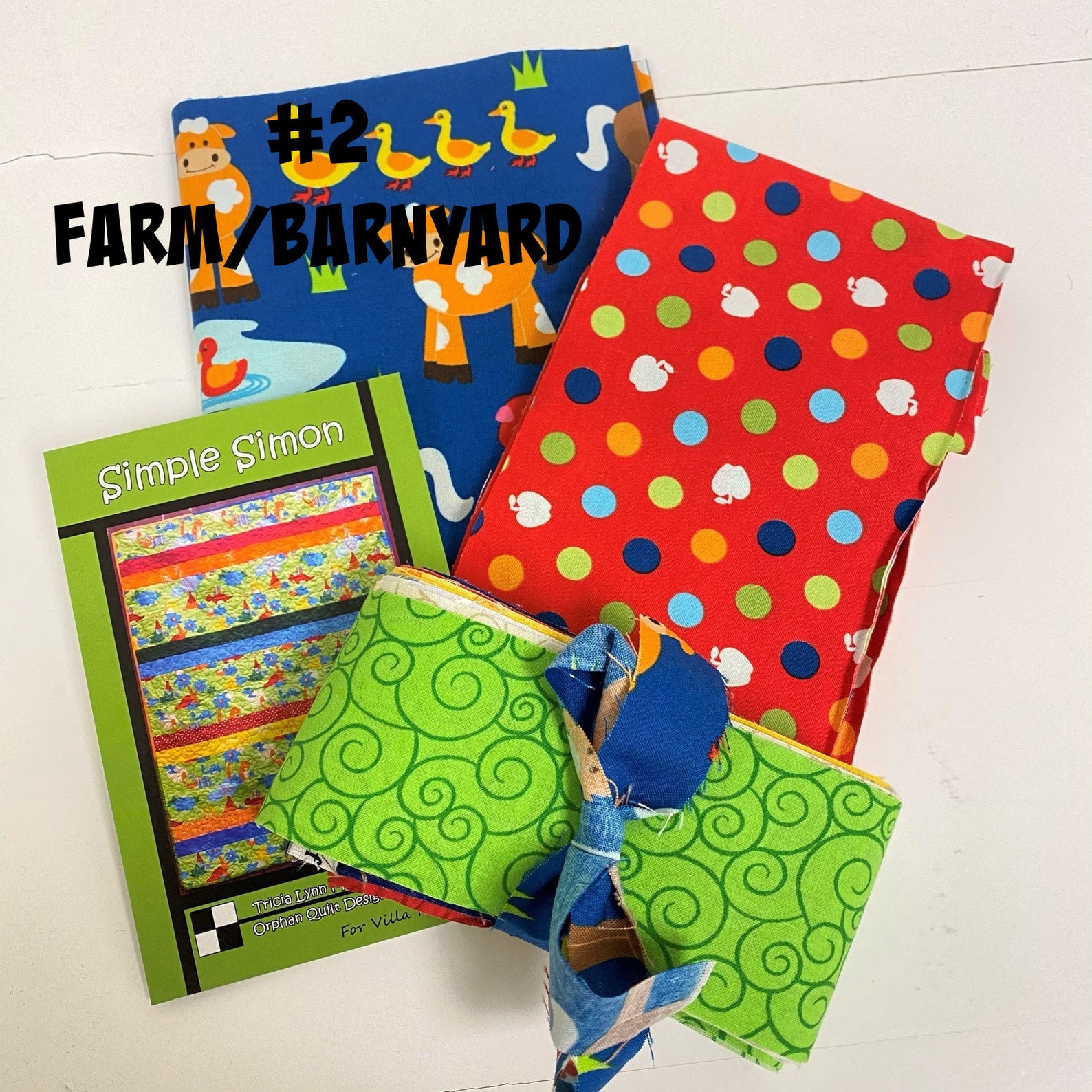 Beginner Quilt KIT DIY Quilts Precut Fabrics and Pattern Etsy