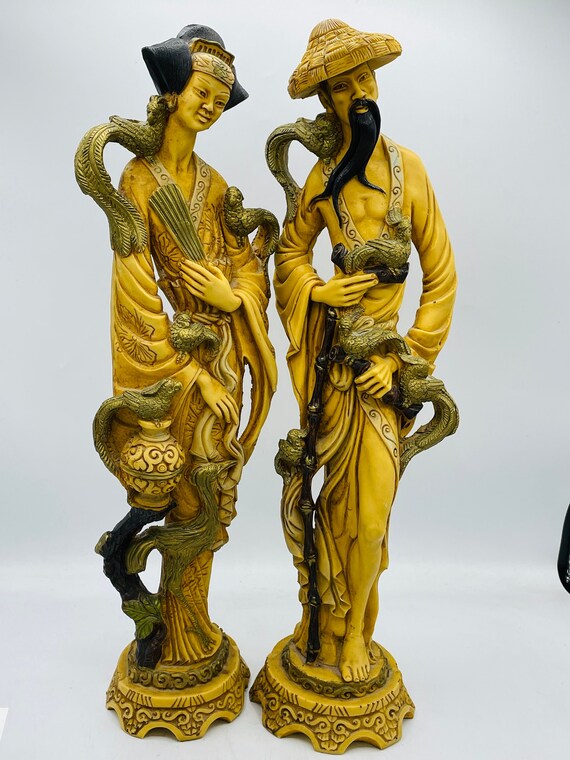 vintage resin figurines