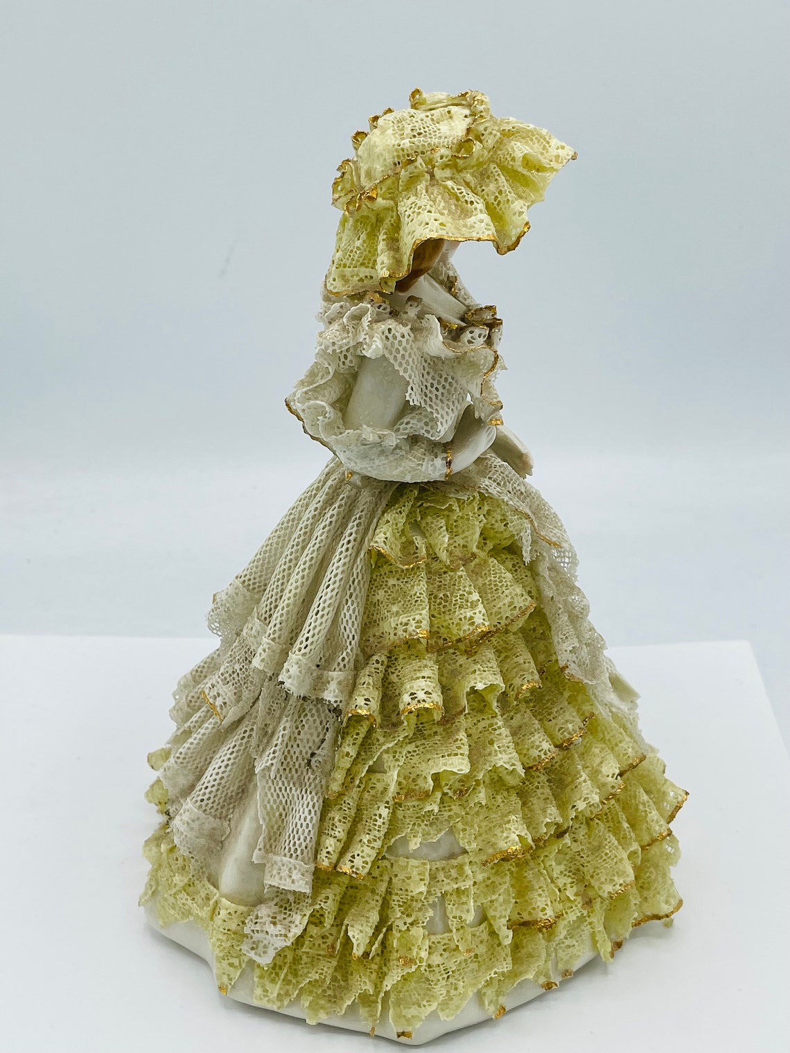 Vintage Heirlooms of Tomorrow Porcelain Doll Girl Lady Dresden Etsy