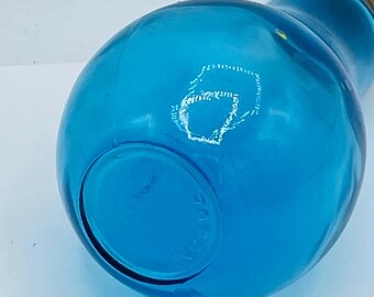 Vintage Vandor Japan 1969 Blue Screw Top Light Bulb 5.25