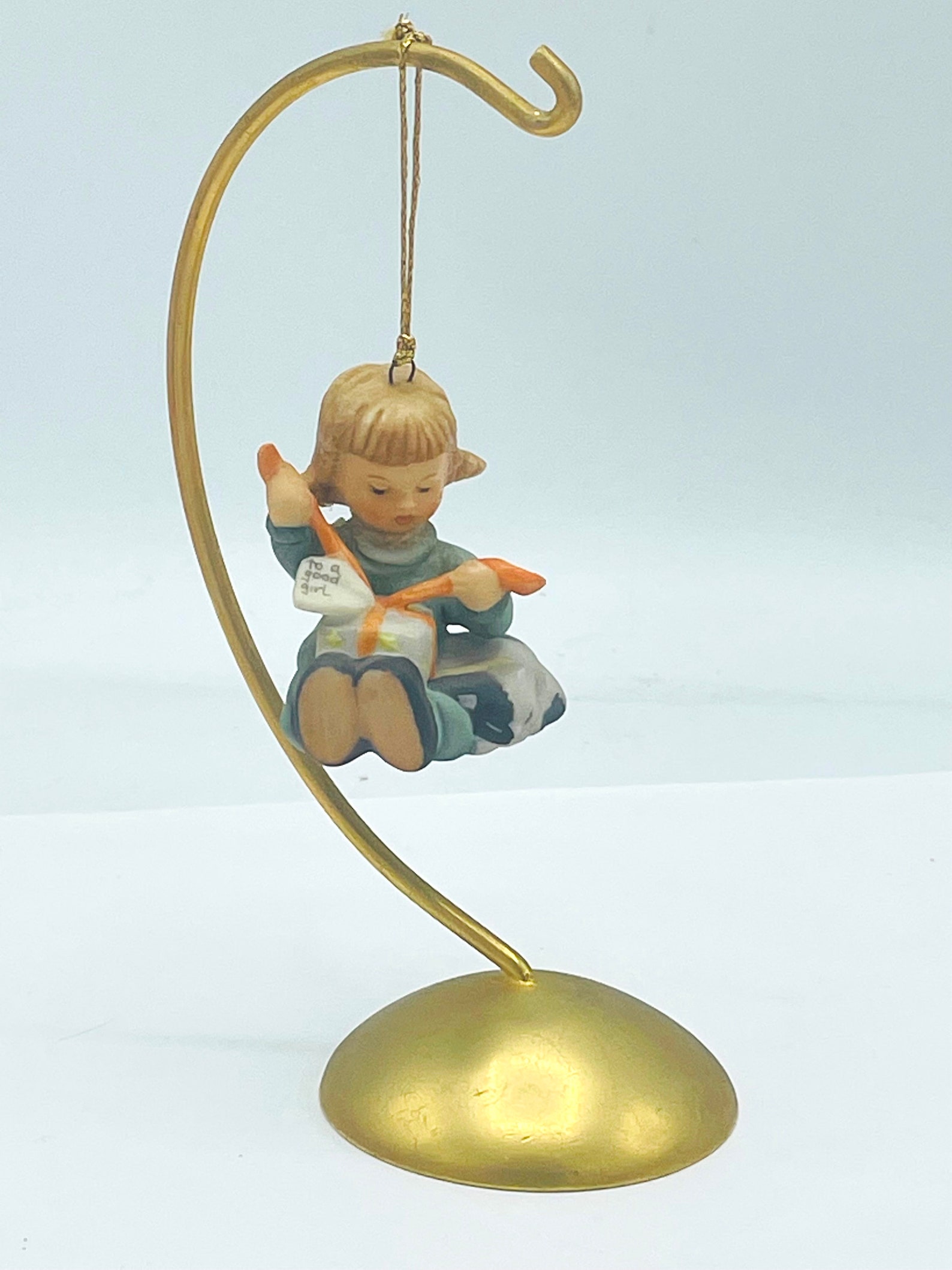 1997 Goebel Berta Hummel Ornament To A Good Girl 1 3/4