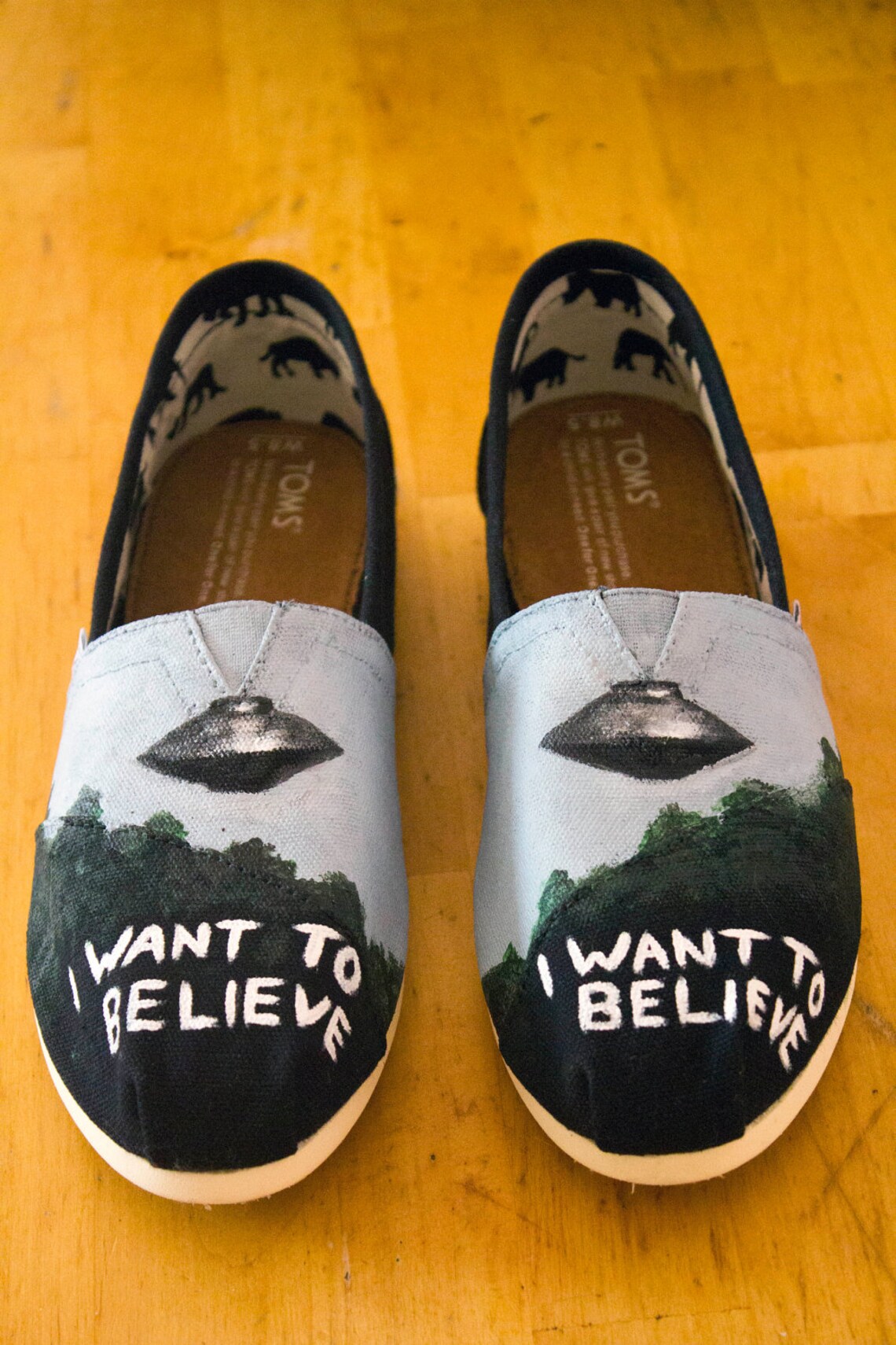 Xfiles TOMS Shoes Etsy