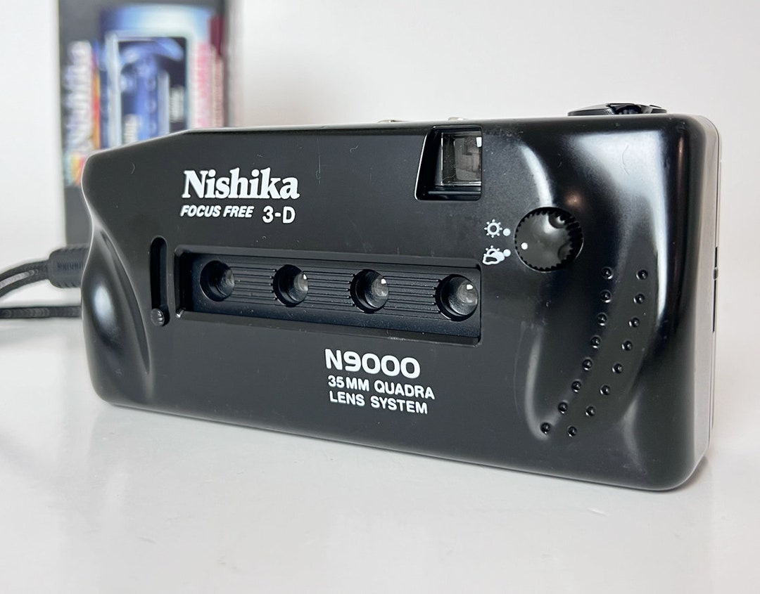 Nishika N9000 35mm Film Camera / 3D Gif Camera / 4 Lens / Quadrascopic ...