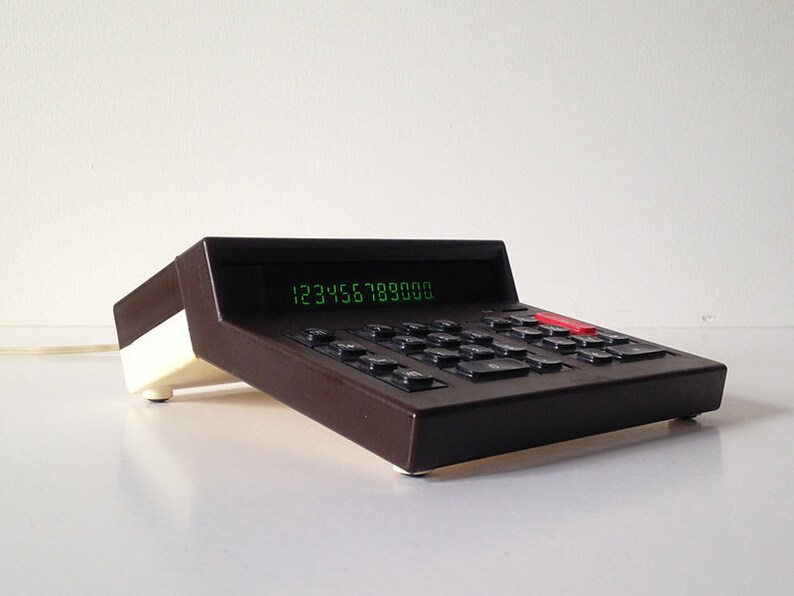 Vintage Soviet Calculator Elektronika MK 42 \u042d\u043b\u0435\u043a\u0442\u0440\u043e\u043d\u0438\u043a\u0430 \u041c\u041a-42 USSR 80s