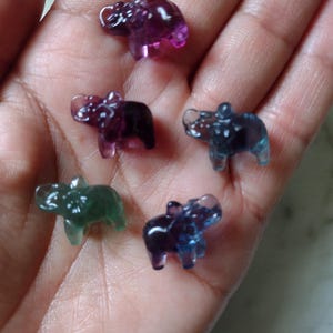 Fluorite Elephant, fluorite crystal elephant, Elephant Carving, crystal carving, Fluorite Carving, carved fluorite, Crystal Elephant